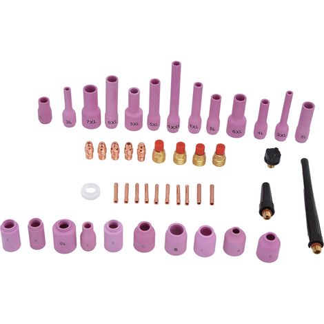 46-teiliges Set für WP9 20 25 WIG-Schweißbrenner (Linsen)
