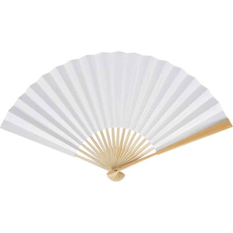 Éventail Pliable en Bois et Papier - Ventilateur Créatif, Léger et Pratique pour Rester Au Frais Cet Été, Idéal pour Chaque Occasion