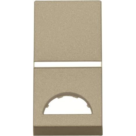 Zenit Enjoliveur 1 Module Champagne Pour Symboles N2004.X 2CLA210190N1901 ABB N2101.9CV