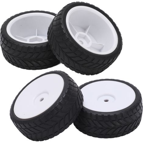 4 Gummireifen für 1/10 RC-Cars – Verbesserter Grip und bessere Performance (1/5)