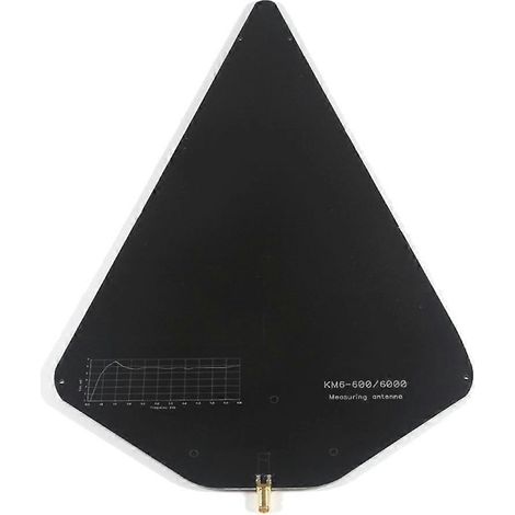 Antenne large bande à gain élevé KM6-600/6000 600-6000 MHz, antenne CEM directionnelle passive, antenne de mesure log-périodique (1/5)
