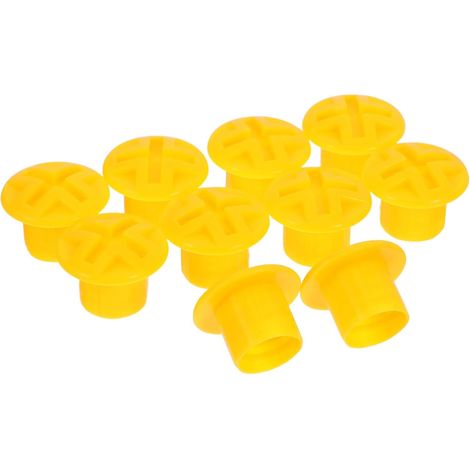 Capuchons à Vis Coulissants en Plastique Orange 10 Pièces pour Toboggan (1/5)