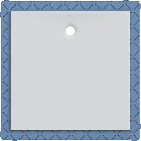 Geberit plato de ducha cuadrado Olona 120x120 cm, altura 4 cm, (1/5)