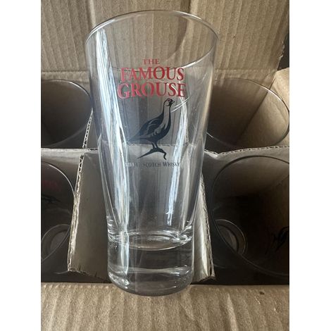 Lot de 6 verres The Famous Grouse - 25 cl - Neufs