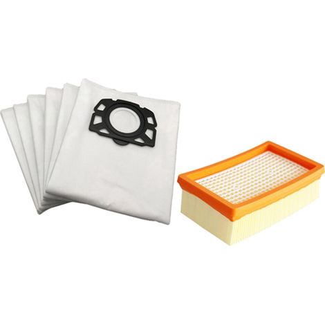 Sacchetti filtranti per MV4 MV5 MV6 WD4 WD5 WD6 sacco ricambio WD4000-WD5999 parte 2.863-006.0 (1/5)