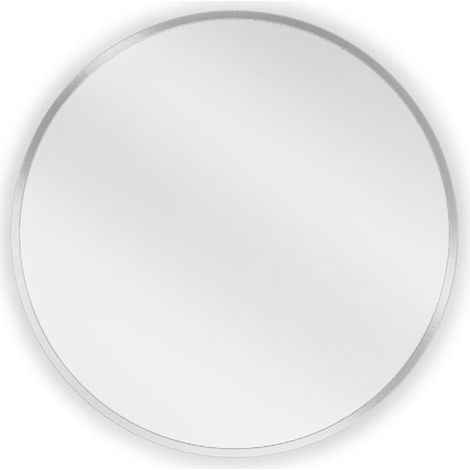Mexen Loft specchio da bagno rotondo 40 cm, cornice in inox - 9850-040-040-000-10 (1/5)
