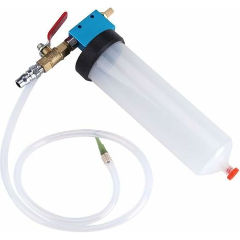 Pompe de vidange de Liquide de Frein Remplacement d’Huile Pompe à Huile Purgeur Outil kit Accessoire métal et Plastique pour Voiture Camions et véhicules de Construction 80cm (1/5)