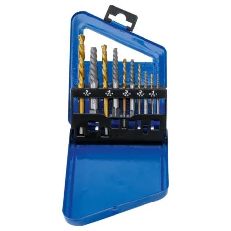 Extractor de tornillos BGS Technic bgs 6780 titanio 10 piezas