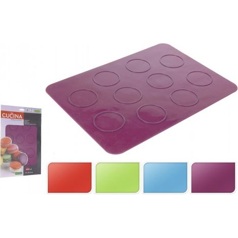 LACUCINA molde baxing galletas silicona 31x22,5 cm , Molde Baxing 31 x 22,5 cmCon nuestra estera de silicona para hornear puedes preparar dulces en muy poco tiempoSin apelm (1/2)