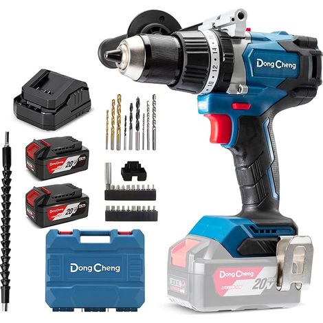 Cordless Impact Drill 120Nm 20V, 2x4,0Ah (1/5)