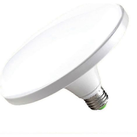 E27 flache LED-Lampe, energiesparend, hohe Leistung, 220 V, 12 W, UFO-Form, für die Heimbeleuchtung.