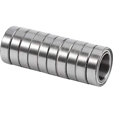 Paroi mince roulement - 10pcs 6700ZZ double blindage Section mince paroi mince roulements à billes miniatures Roulement 10  15  4 mm (1/4)