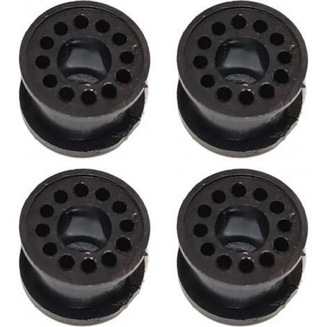 Câble de levier de changement de vitesse Portable, œillet en plastique noir, 4 pièces, 4S6P7412AA pour Fiesta Focus (1/4)