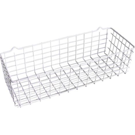 Panier Metaltex Pandino 33x12x9 cm Blanc