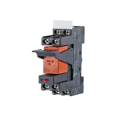 Relais 24 V/AC (max) 2 Wechsler Metz Connect RM 21-21 24 V AC  1 St. (1/2)