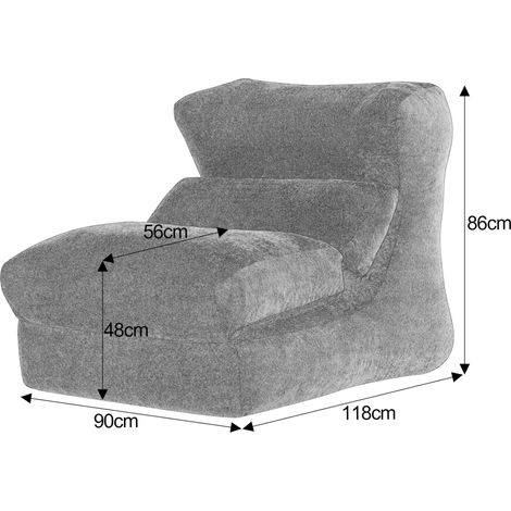Canapé convertible 1 place 2-en-1, fauteuil-lit pliant avec matelas pliable 210 cm, canapé-lit 1 place pour petit espace, studio, salon ou chambre (blanc)