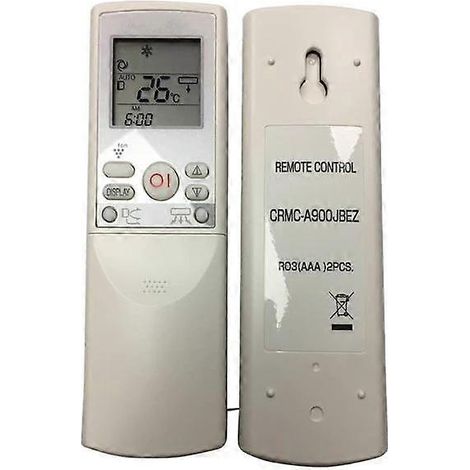 Télécommande CRMC-A669JBEZ pour climatiseur Sharp (1/2)
