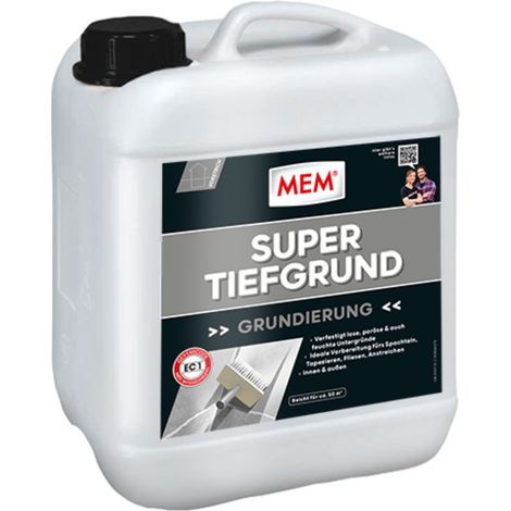MEM Super-Tiefgrund - Universalgrundierung, 10 Ltr