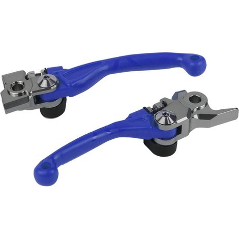 Kit leve freno e frizione Polisport YZ YZF 125 250 250F 450F blu