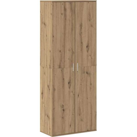 Meubles de Rangement，Meuble chêne artisanal 70 x 35 x 180 cm Bois d'ingénierie CFW605493 (1/5)