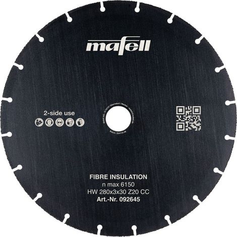 MAFELL Lame scie circulaire Isolant Ø280x3x30mm 20D KSB-FI280 - 092645