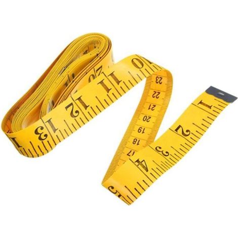 Da.Wa Metre Ruban de Couture Flexible Règle de Tailleur 3M (1/4)