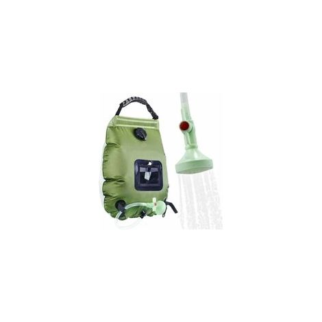 Sac de douche solaire portable 20 L pour camping, bain – (1/5)