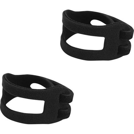 Confezione da 2 fasce di supporto regolabili per il polso  Per lesioni/lesioni della fibrocartilagine triangolare, in nylon, per lo sport (1/5)