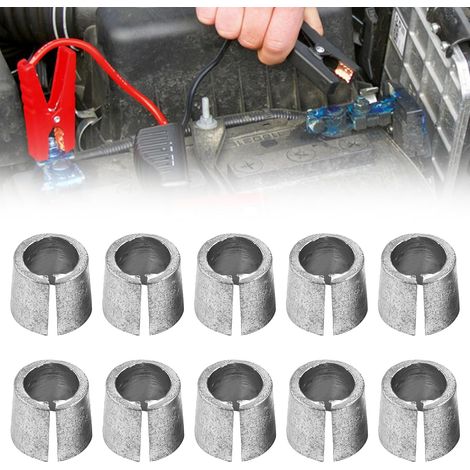 Lot de 10 douilles d'adaptation pour batterie de voiture, adaptateurs de pôles de batterie, adaptateurs de cathodes anodes, convertisseurs de raccordement de batterie pour bornes de batterie positives (1/5)