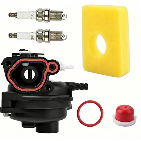Carburateur Kit Pour Briggs Stratton799583 593261 595656 591979 300E 450E 500E 550EX,Carburateur de Tondeuse Moteur (1/5)