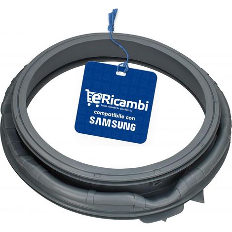 Guarnizione Soffietto Oblò per Lavatrice Samsung, Dimensioni Ã˜400 (mm) H. 60 (mm) - Per Modelli WW11BGA046AEEF - WW70T4020EE1FH (1/5)
