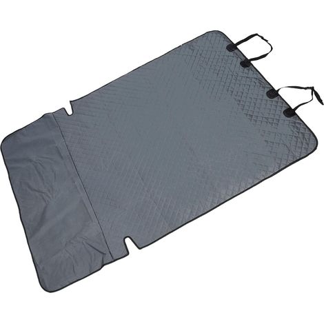 Doublure de Coffre pour SUV pour Chiens, Tapis de Coffre Imperméable pour Animaux de Compagnie avec Rabat de Pare-Chocs, Housse de Protection pour Siège Arrière de Voiture pour SUV et (1/5)