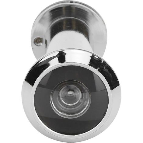 Judas optique de sécurité 220° anti-effraction, viseur de porte avec capot arrière, usage domestique, teinte vive (1/5)