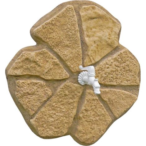 ROSONE ROSA DEL DESERTO 67X4XH65CM TUFO IN PIETRA