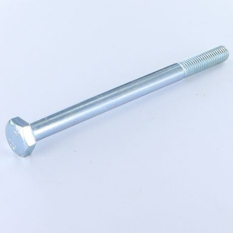 Corps de boulon filetage partiel Tête hexagonale TH M20X180 Classe 10.9 Acier zingué (1/2)