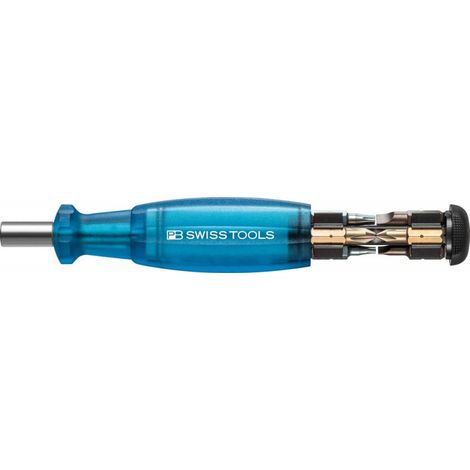 Caricabatterie portainserti blu da 8 unità Slot PH TX PB Swiss Tools