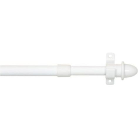 FPLUS portavis.ex.bl123-219   1602.6 , Porta visillos extensible auto
Color blanco
2 piezas
Diámetro x longitud: 8 mm. x 123/219 cm.
Ideal para el montaje de cortinas. Articulo tam