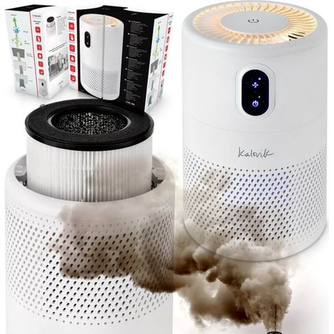 Purificateur d'air Kalorik avec filtre HEPA, filtre à charbon, générateur d'ions et lampe UVC AP 1002 (1/5)
