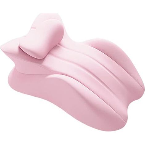 Oreiller ergonomique - coussin de soutien lombaire, mémoire de forme pour un sommeil confortable, imperméable (1/2)