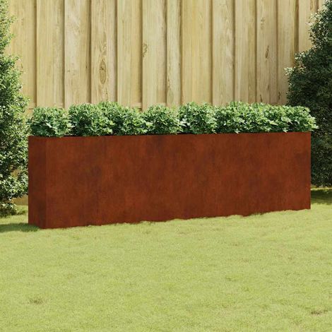 Hochbeet 280x40x80 cm Cortenstahl