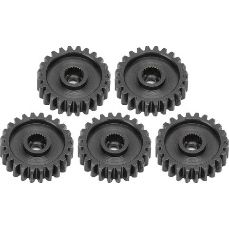 5pcs Pignon Engrenage Servo Acier Durable Industriel Pièces 24 Dents Intérieures Canelé Module 0.8 20 Dents (1/5)