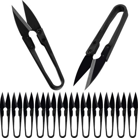Tijeras de podar para bonsáis de 16 piezas, mini cortacésped de jardín para cortar hojas y brotes. (1/5)