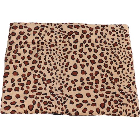 Coussin chauffant lavable pliable 3 températures USB rechargeable pour chat chien motif léopard (1/5)