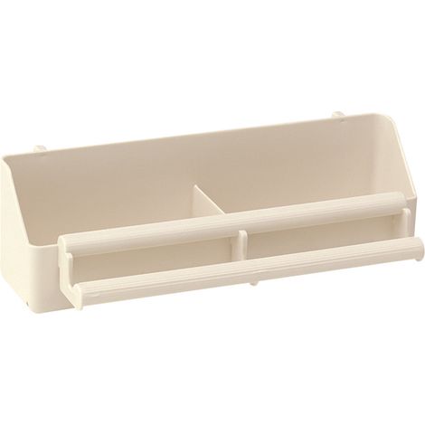 Ferplast Mangeoire FPI 4514 Mangeoire avec séparateur pour canaris, petits oiseaux et oiseaux exotiques . Variante FPI 4514 - Misure: 21 x 8.5 x h 6.5 cm -