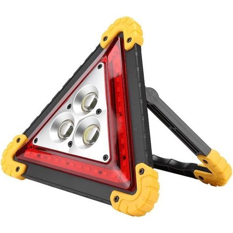 Triangles de Signalisation pour Auto, LED Triangle de Panne de Voiture Multifonction,Portable Panneau d'ArrêT (1/5)