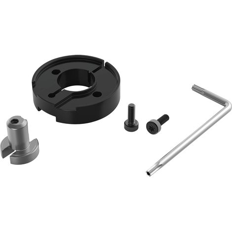 Tedee Adapter für vorhandene Zylinder, Aufrüsten mit Tedee Pro, Aluminium schwarz (1/5)