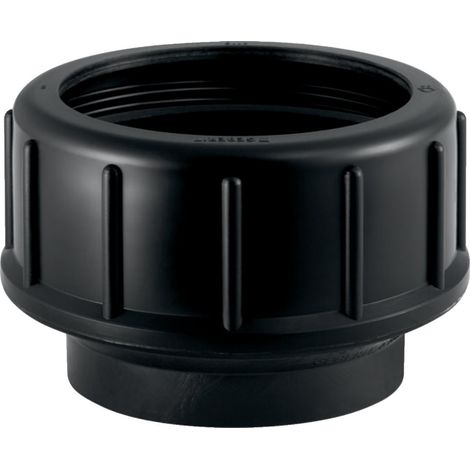 Geberit PE Bocchettone filettato con raccordo a compressione, DN 30, 379.740.16.1 (1/2)