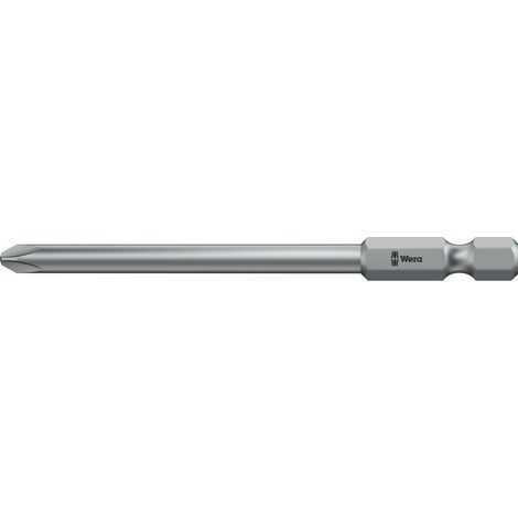 Wera 851/4 Z PH 1 x 89 mm 05059760001 Kreuzschlitz-Bit PH 1 Werkzeugstahl legiert, zähhart F 6.3 1 S