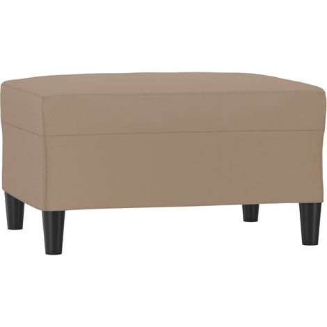Repose-pied Cappuccino 70x55x41 cm Similicuir (1/5)