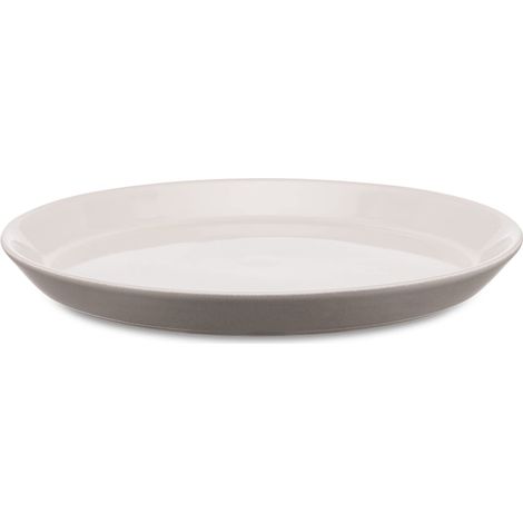 Alessi DC03/5 LG Tonale Piatto da Dessert in Ceramica Stoneware, Grigio, Set da 4 (1/5)